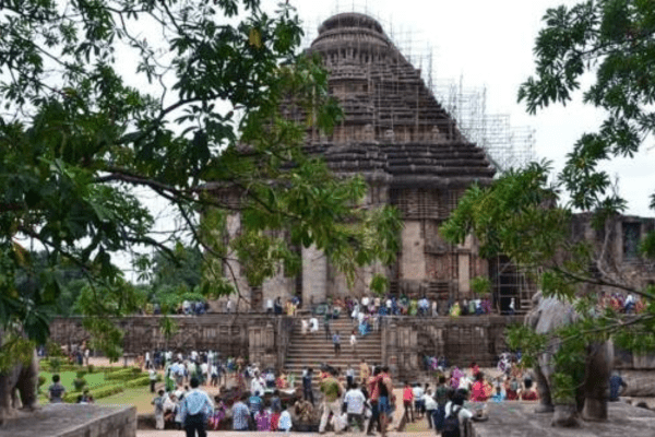 कोणार्क सूर्य मंदिर का अद्भुत वास्तुकला