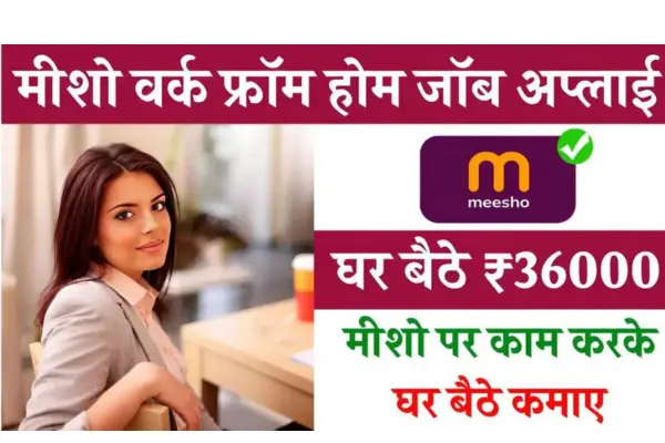 Meesho Work From Home Jobs