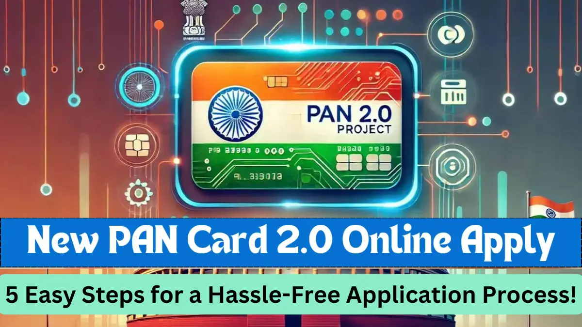 PAN Card 2.0 Apply Online