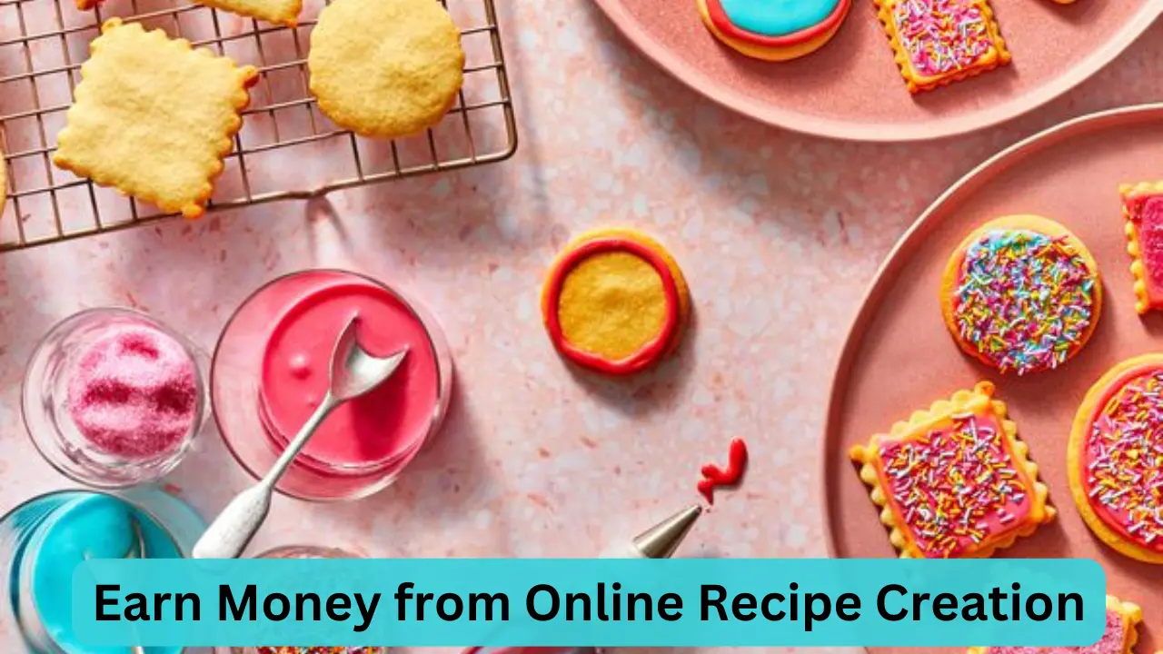 Earn Money from Online Recipe Creation