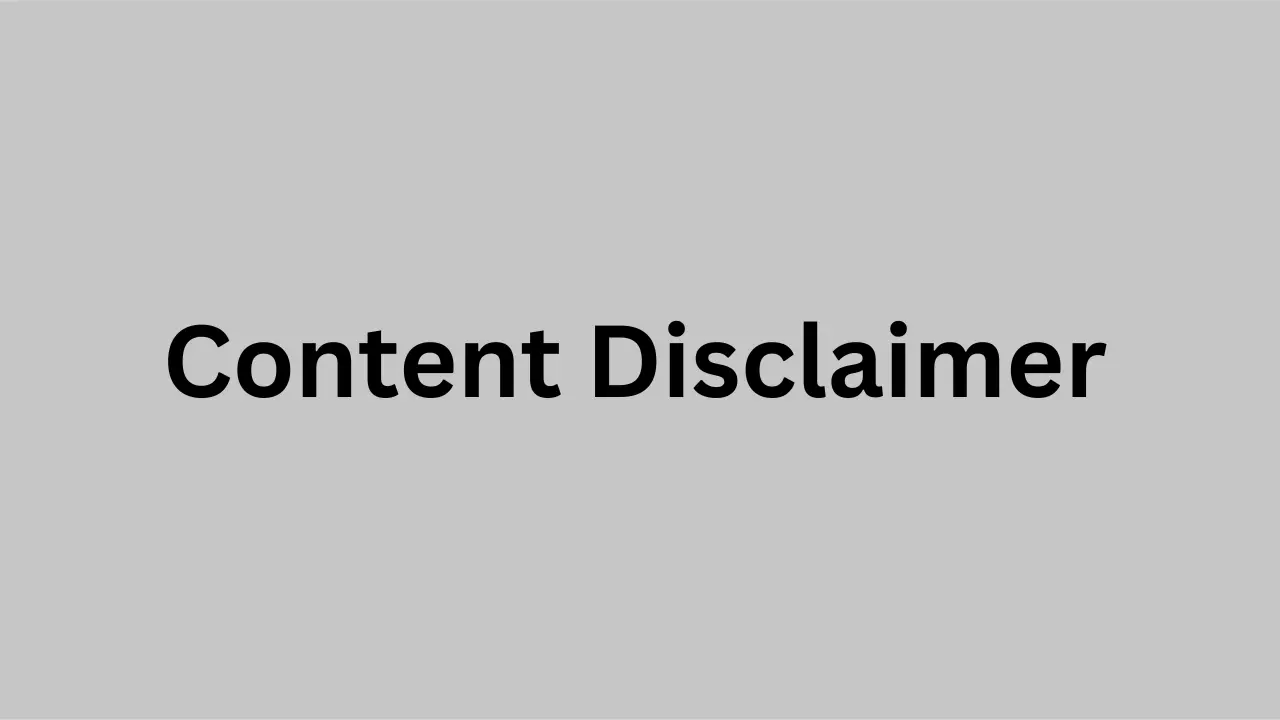 Content Disclaimer – Rashatimes 1 Content Disclaimer